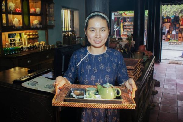 Reaching out tea house